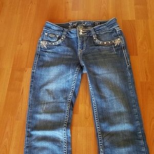 LA Idol Designer Denim Jeans - boot cut